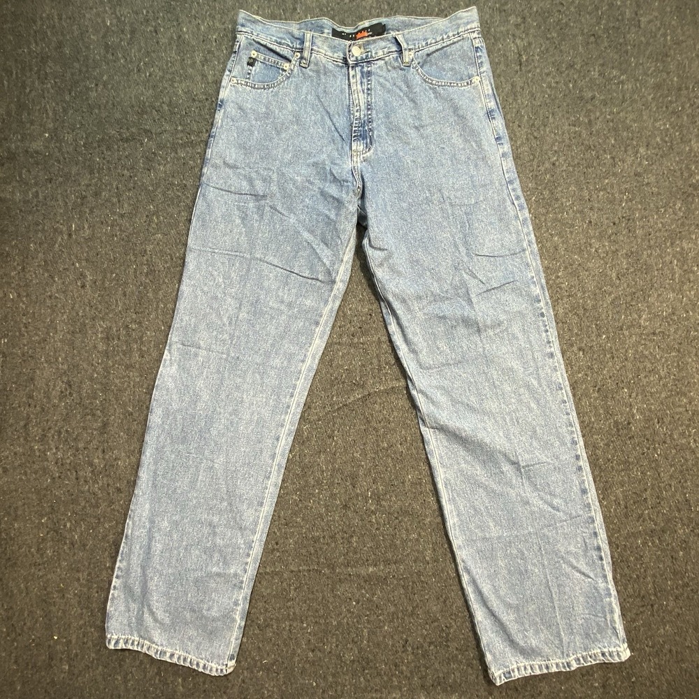 Parachute Straight Regular City Retro Medium Washed Blue Jeans Men's 34x34 Denim